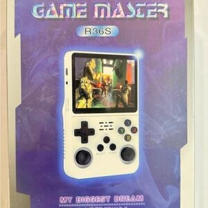 R36S Handheld Console - White